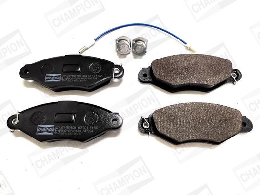 CHAMPION Τακάκια φρένων 571931CH CHAMPION 571931CH Τακάκια φρένων NISSAN Kubistar Van (X76) 1.5 dCi 65 PS 2012