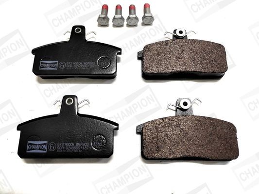 CHAMPION Pastilhas de travão 572160CH CHAMPION 572160CH Pastilhas de travão SUZUKI Samurai SUV (SJ) 1.3 Tracção integral (SJ 413) 64 cv 1994