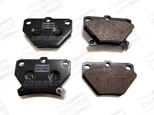 CHAMPION Bromsbelägg 572450CH 572450CH CHAMPION bromsbelägg sport TOYOTA URBAN CRUISER