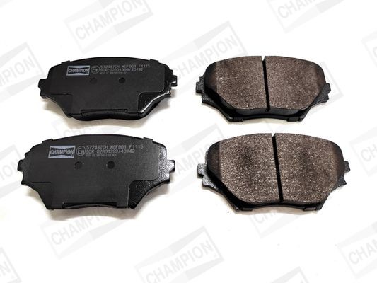 CHAMPION Bremseklosser 572487CH Bremsekloss CHAMPION Honda INSIGHT 572487CH