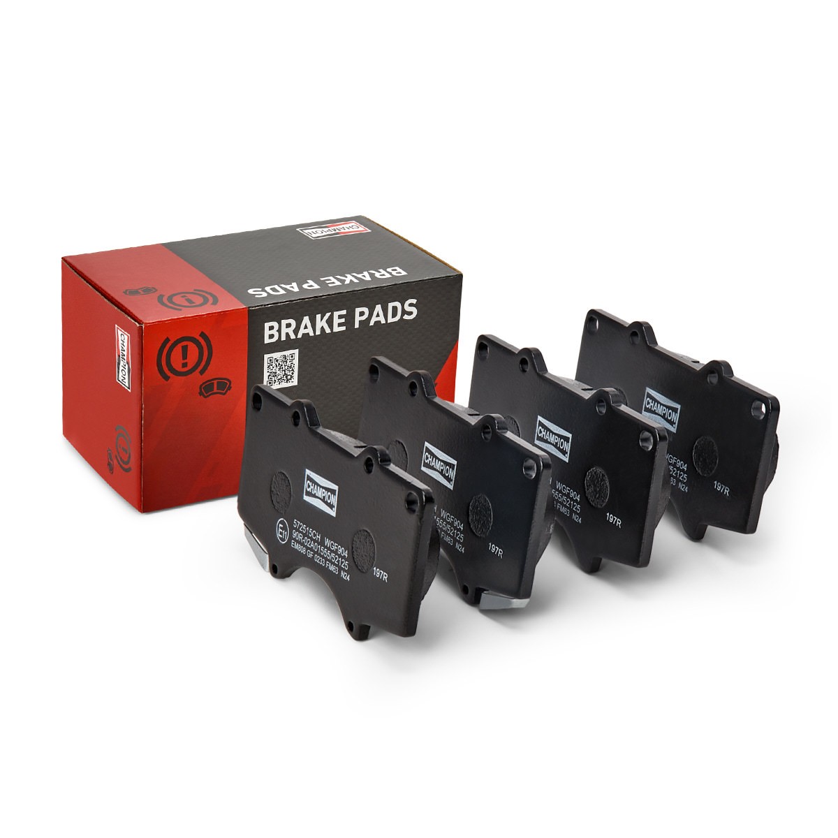 CHAMPION Kit pastiglie freni 572515CH 572515CH costo Pastiglie dei freni MITSUBISHI GRANDIS CHAMPION