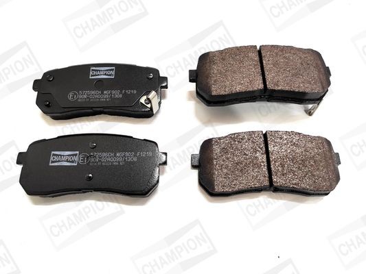 CHAMPION Bromsbelägg 572596CH CHAMPION 572596CH Bromsbelägg HYUNDAI H-1 Travel (TQ) 2.5 TDCi 101 hk 2014