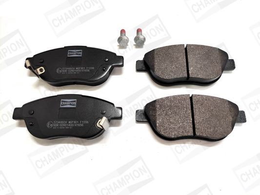 CHAMPION Kit pastiglie freni 573446CH 573446CH costo Pastiglie freno sportive FIAT GRANDE PUNTO CHAMPION