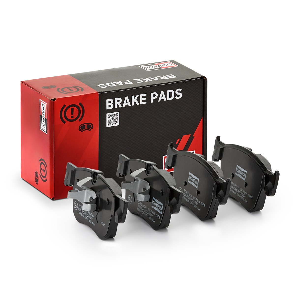 CHAMPION Brake pad set 573621CH Peugeot PARTNER CHAMPION brake pads 573621CH