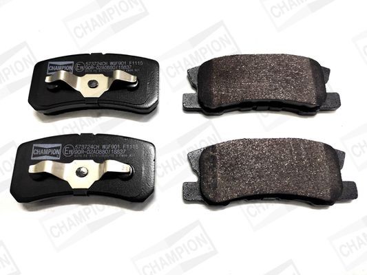 CHAMPION Brzdové doštičky/platničky 573724CH 573724CH Brzdové obloženie MITSUBISHI GRANDIS CHAMPION