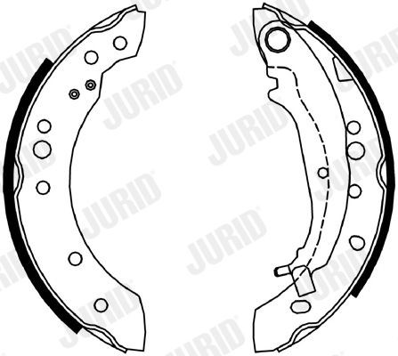 JURID Jarrukenkäsarja 362642J 362642J JURID Jarrukengät Mitsubishi L 400 hinta