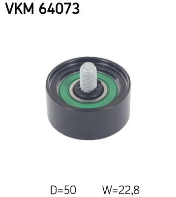 Τροχαλία παρέκκλισης, ιμάντας poly-V SKF VKM 64073 SKF VKM 64073: Τροχαλία αδρανείας ιμάντα poly v Hyundai i10 2014