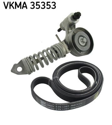 Jeu de courroies trapézoïdales à nervures SKF VKMA 35353 SKF VKMA 35353 Courroie trapézoïdale à nervures CHEVROLET CRUZE 2021