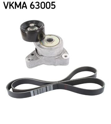 SKF Σετ ιμάντων poly-V VKMA 63005 SKF VKMA 63005 Κιτ ιμάντα κίνησης KIA CEE'D γνήσια