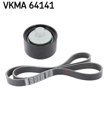 SKF Jogo de correias trapezoidais estriadas VKMA 64141 SKF VKMA 64141 originais Jogo de correias trapezoidais estriadas Ceed III Van / Carrinha (CD) custo