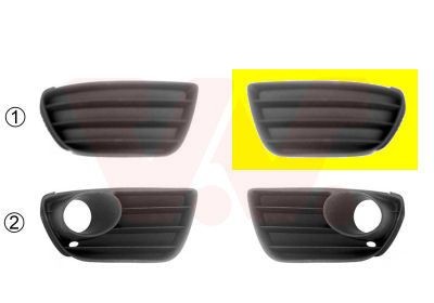 VAN WEZEL Apdare, Bampers 1622591 VAN WEZEL 1622591 Apdare, bampers Fiat Punto 188 par izdevīgu cenu