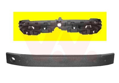 VAN WEZEL Bumperbalk 1624561 Dwarsdrager VAN WEZEL FREEMONT 1624561 goedkoop