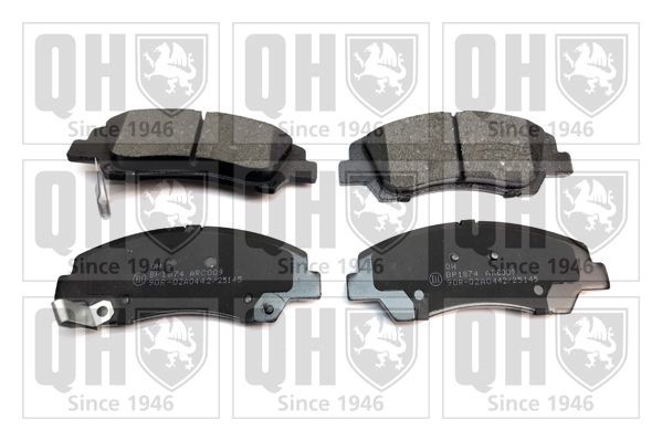 QUINTON HAZELL Τακάκια φρένων BP1874 Τακάκια δισκόφρενων QUINTON HAZELL LANTRA BP1874 φθηνά