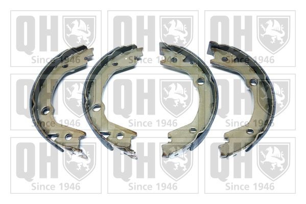 Brake Shoe Set QUINTON HAZELL BS1207 QUINTON HAZELL BS1207 SsangYoung REXTON 2009 Drum brake pads price