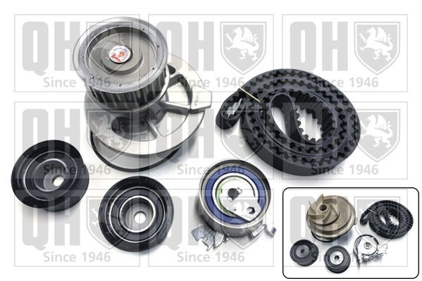 QUINTON HAZELL Kamremssats med vattenpump QBPK6240 OPEL vattenpumpar + kamremssats QUINTON HAZELL QBPK6240