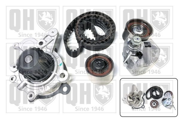 QUINTON HAZELL Kit de distribution + pompe à eau QBPK7450 Kit de distribution QUINTON HAZELL SHUMA QBPK7450 pas cher