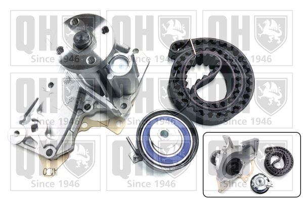 QUINTON HAZELL Kit cinghia distribuzione, pompa acqua QBPK8790 QBPK8790 costo Kit cinghia di distribuzione e pompa acqua QUINTON HAZELL MAZDA 5