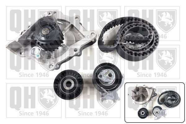 Water pump and timing belt kit QUINTON HAZELL QBPK8940 QUINTON HAZELL QBPK8940 Timing belt kit Citroen RELAY 2021