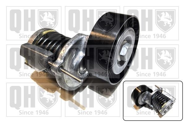 Tensioner pulley QUINTON HAZELL QTA1277 QUINTON HAZELL QTA1277 2022 VW AMAROK tensioner pulley replacement