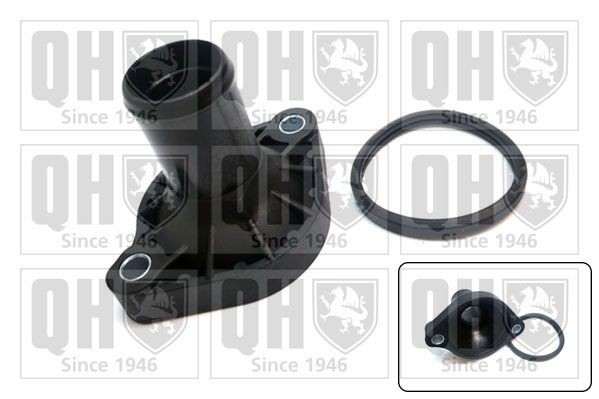 QUINTON HAZELL Kühlmittelflansch QTH874CF Wasserflansch QUINTON HAZELL Mazda MX-5 QTH874CF