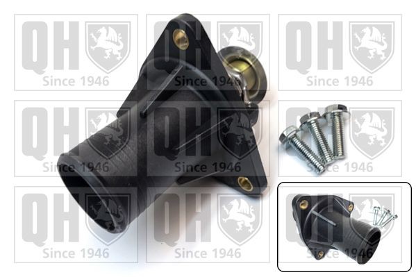 Termostat, kylvätska QUINTON HAZELL QTH957K QUINTON HAZELL QTH957K Vattentermostat JAGUAR X-TYPE 2001