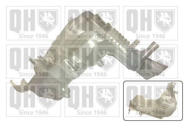 QUINTON HAZELL Utjevningsbeholder, kjølemiddel QVE552 Ekspansjonstank QUINTON HAZELL Renault GRAND SCÉNIC QVE552