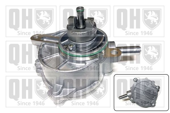 QUINTON HAZELL Vakuumpumpe, bremseanlegg QVP1010 Vakuumpumpe for bremsekraftforsterker QUINTON HAZELL PEUGEOT QVP1010