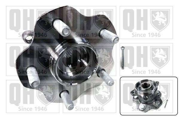 QUINTON HAZELL Kit cuscinetto ruota QWB1619 QUINTON HAZELL QWB1619 Cuscinetto ruota Nissan X-Trail T32 prezzo