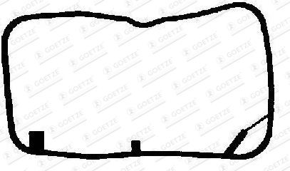 GOETZE Tetning, topplokkdeksel 50-030631-00 Ventildekselpakning GOETZE CAMPO 50-030631-00 billige