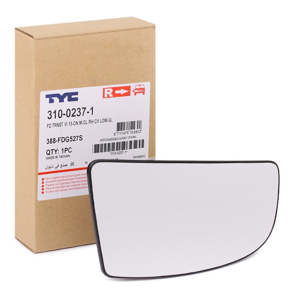 TYC Sklo vonkajżieho zrkadla 310-0237-1 TYC 310-0237-1 Sklo zrkadla Ford Maverick 1n2 cena