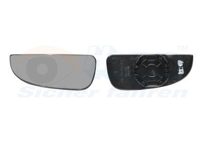 VAN WEZEL Peegliklaas, Välispeegel 1651835 1651835 Peegliklaas FIAT PANDA VAN WEZEL