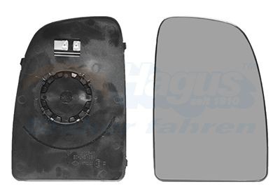 VAN WEZEL Spiegelglas, buitenspiegel 1651838 Buitenspiegelglas VAN WEZEL 500 1651838 goedkoop