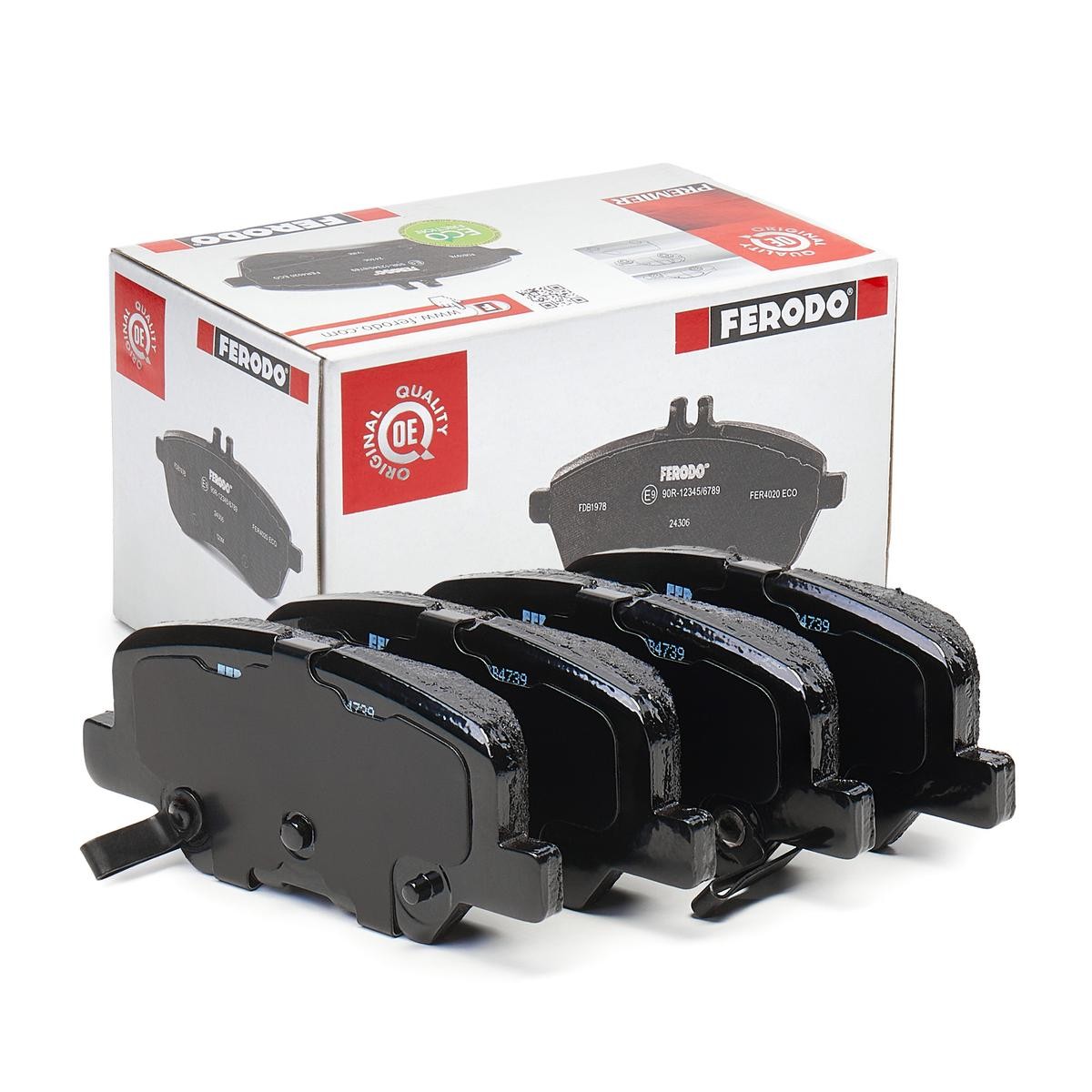 FERODO Brake pad set FDB4739 FDB4739 FERODO racing brake pads CITROЁN SAXO