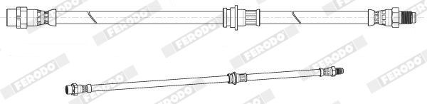 FERODO Flexible de frein FHY3380 FHY3380 FERODO Flexibles de frein BMW pas cher