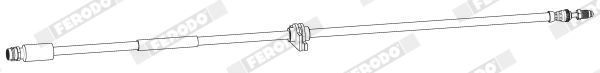 FERODO Bromsslang FHY3385 Byta Bromsslang BMW G01 kostnad FERODO FHY3385