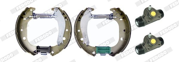 FERODO Pidurikomplekt, trummelpidur FMK624 FERODO FMK624 Pidurikomplekt, trummelpidur FIAT Doblo 119 hind