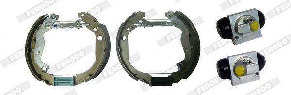 FERODO Bremsesett, trommebremse FMK626 Bremsesett, trommebremse FERODO Mini Cabrio MAXI KIT FMK626