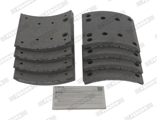 FERODO Bromsbelägg, sats, trumbroms K19487.0-F3660 K19487.0-F3660 FERODO parkeringsbroms Mercedes G-klass
