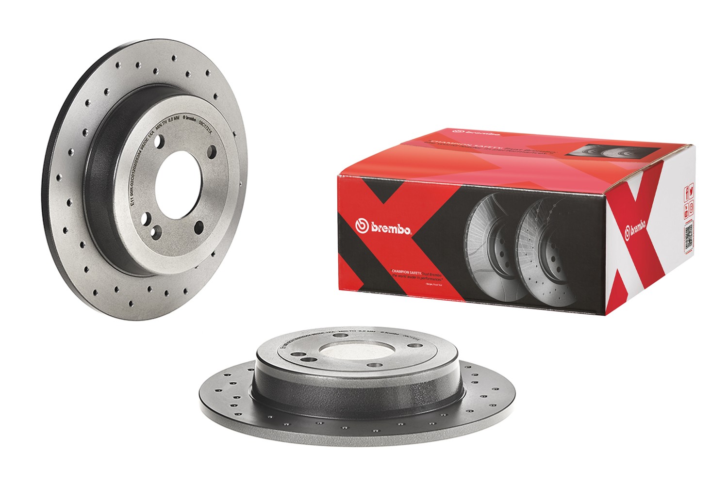 BREMBO Brake disc 08.C172.1X BREMBO 08.C172.1X genuine Accent V Saloon (HC) performance brake discs price