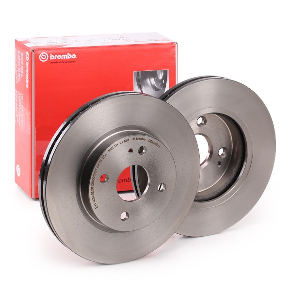 BREMBO Disco de travão 09.A968.11 BREMBO 09.A968.11 Travões de disco Peugeot 405 originais