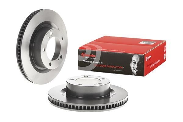 BREMBO Bremseskive 09.C500.11 Bremsedeler Toyota Land Cruiser 200: Bremseskive BREMBO Prime 09.C500.11