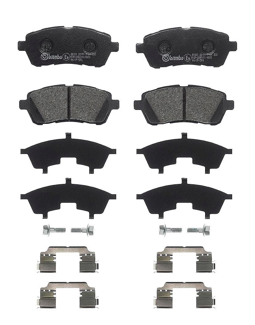 BREMBO Jarrupalat, levyjarru P 24 203 BREMBO P 24 203 Jarrupalat, levyjarru FORD KA+ Sedan (TK, FK) 1.5 123 hv 2018