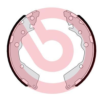 BREMBO Bromsbacksats S 30 542 S 30 542 BREMBO bromsbackar Kia RIO
