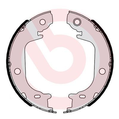 BREMBO Mâchoires de frein à main S 83 565 Segment frein a main BREMBO COROLLA S 83 565 pas cher