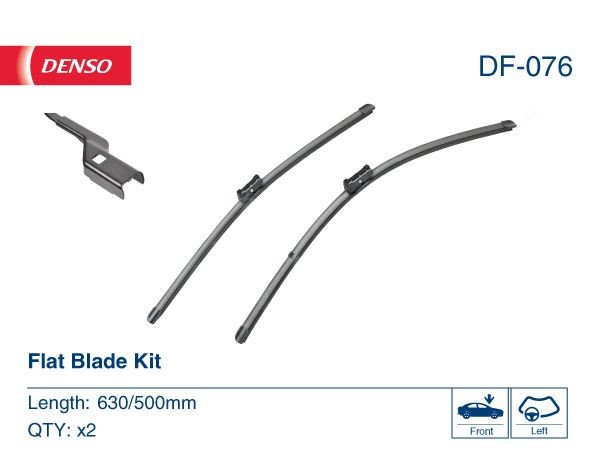 DENSO Tergicristalli DF-076 DF-076 costo Spazzole tergicristallo AUDI Q2 DENSO