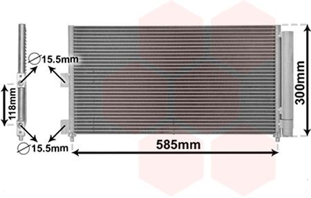 Condensatore climatizzatore VAN WEZEL 17005289 VAN WEZEL 17005289 costo Radiatore aria condizionata Lancia MUSA 2010