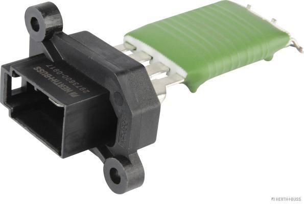 HERTH+BUSS ELPARTS Vastus, sisäilmantuuletin 75614913 75614913 HERTH+BUSS ELPARTS Lämmityslaitteen puhaltimen vastus PEUGEOT PARTNER