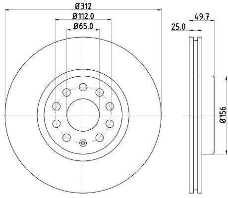 MINTEX Bremsscheibe MDC1706C MDC1706C Bremsscheiben SKODA KODIAQ MINTEX kaufen