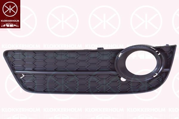 KLOKKERHOLM Vetracia mrieżka v nárazníku 0038911 0038911 Vetracia mrieżka v nárazníku AUDI TT KLOKKERHOLM