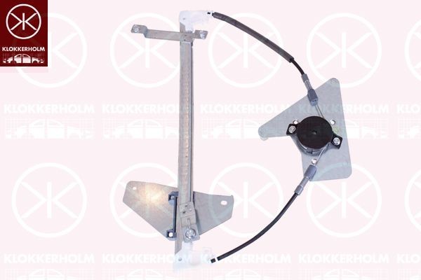 KLOKKERHOLM Rudehejs 05021804 Ruderegulator KLOKKERHOLM Citroën EVASION 05021804